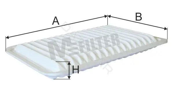 Воздушный фильтр MFILTER K7043