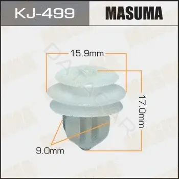 Клипсы, фиксаторы, зажимы MASUMA KJ-499