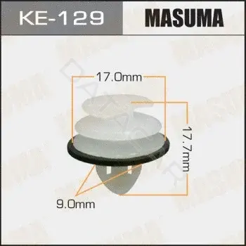 Клипса молдинга MASUMA KE-129