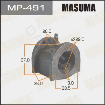 Втулки стабилизатора MASUMA MP-491