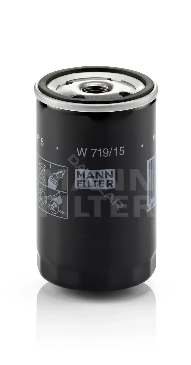 Масляный фильтр MANN W719/15