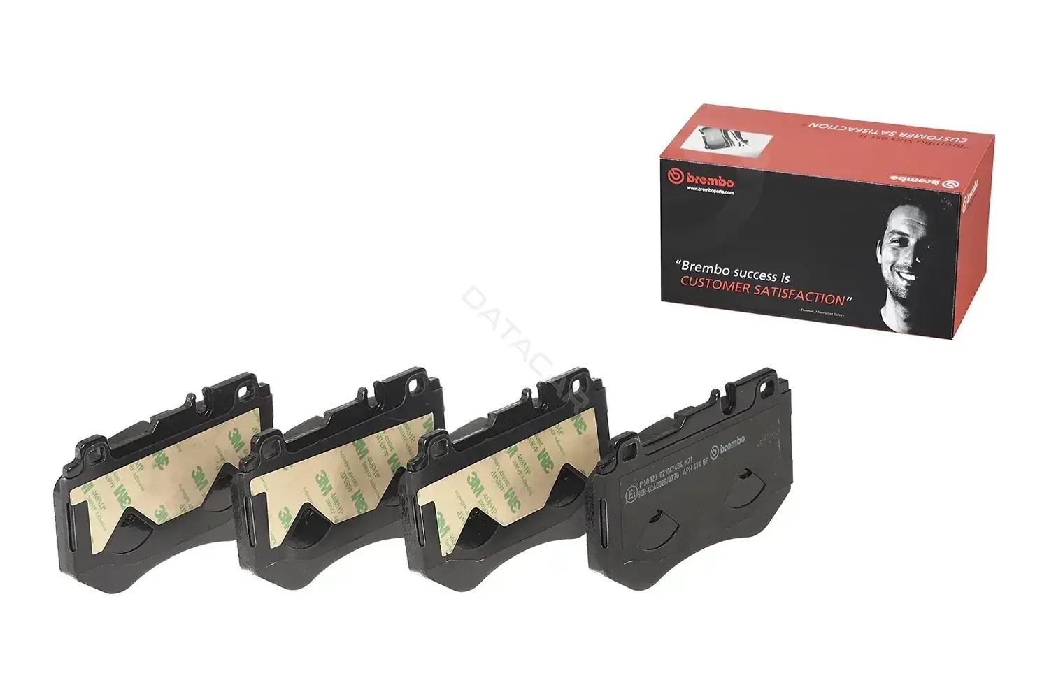 Тормозные колодки BREMBO P50123
