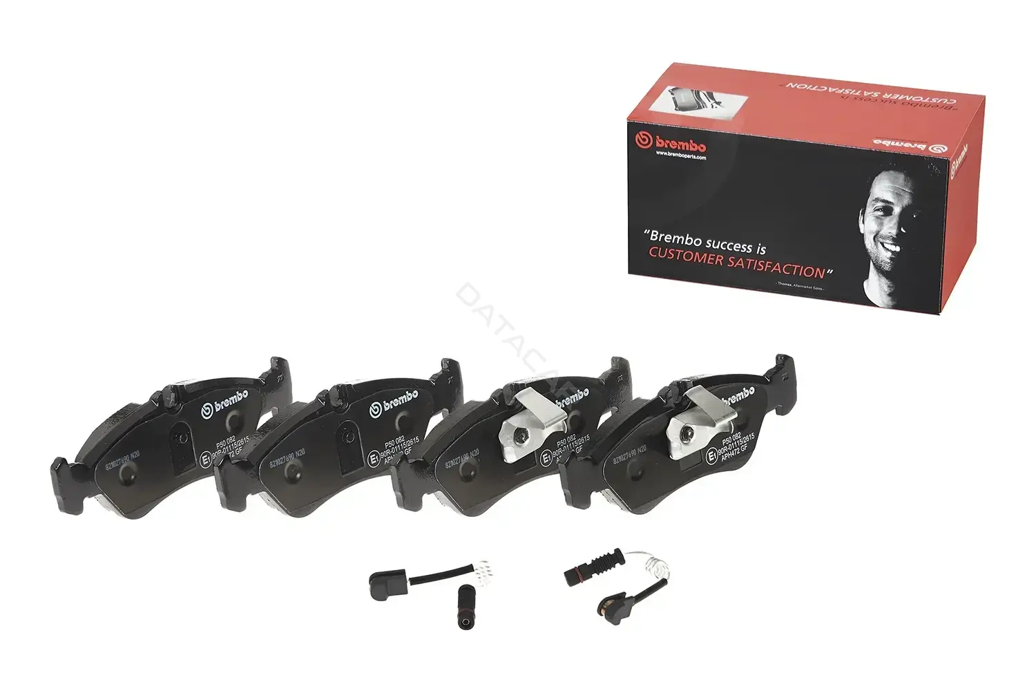 Тормозные колодки BREMBO P50082
