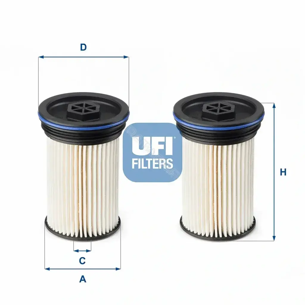 Топливный фильтр UFI 26.071.00
