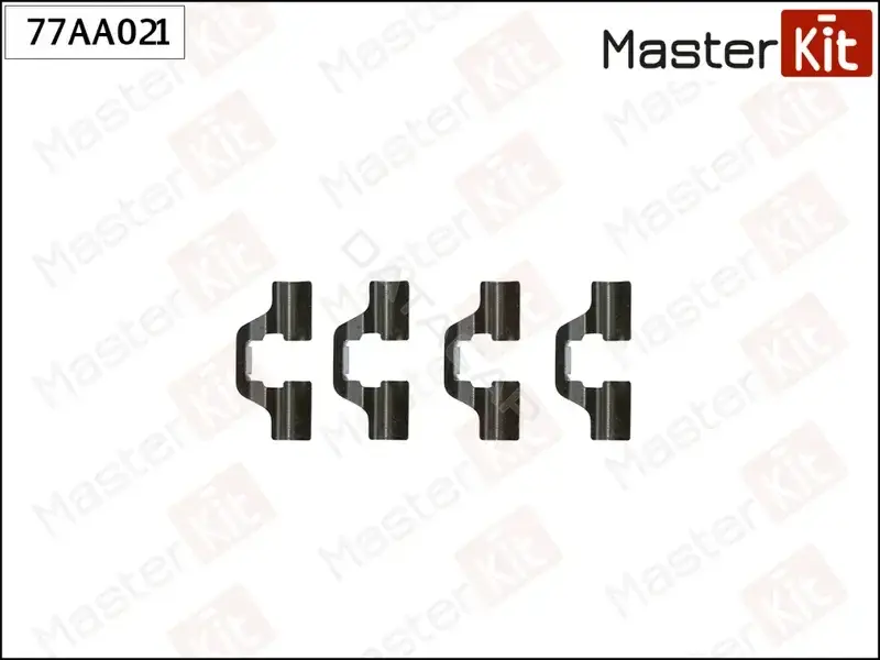 Ремкомплект суппорта MASTERKIT 77AA021