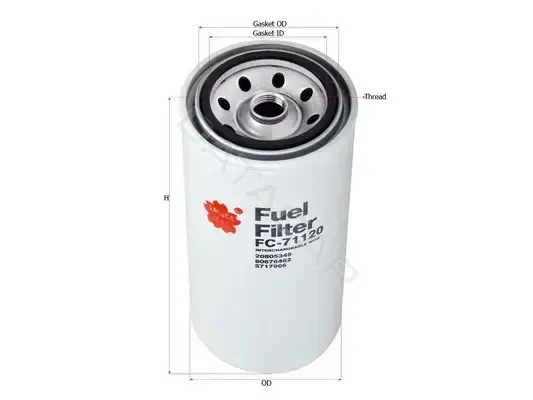 Топливный фильтр SAKURA FC-71120