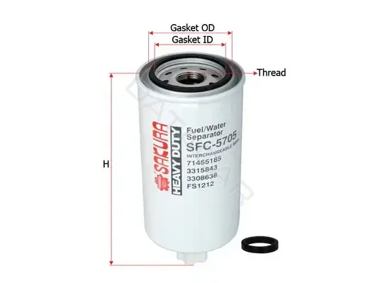 Топливный фильтр SAKURA SFC-5705