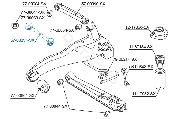 Стойки стабилизатора STELLOX 57-00091-SX