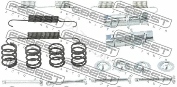 Ремкомплект тормозных колодок FEBEST 0204-J32R-KIT