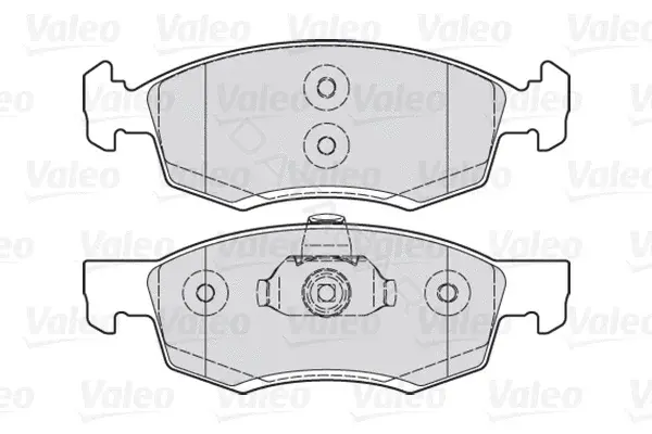 Тормозные колодки VALEO 301017