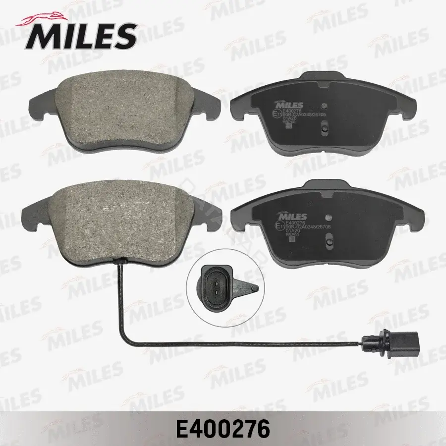 Тормозные колодки MILES E400276