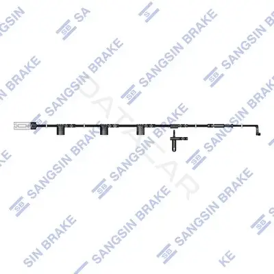 Датчик износа тормозных колодок Hi-Q SWS1407