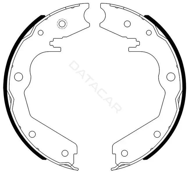 Барабанные колодки SB NAGAMOCHI BS83001