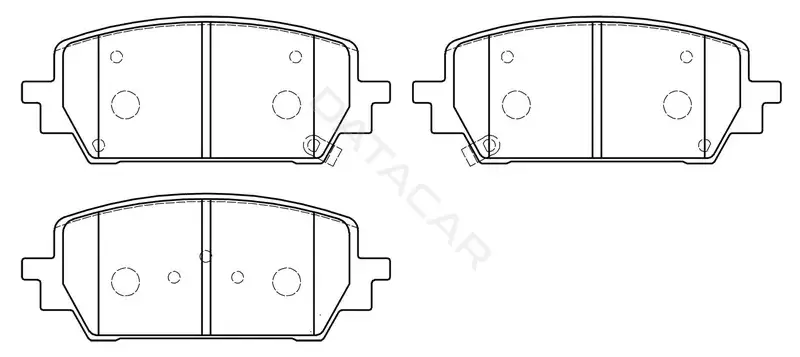 Тормозные колодки SB NAGAMOCHI BP11038