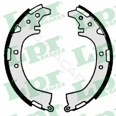 Барабанные колодки LPR/AP/RAL 07230