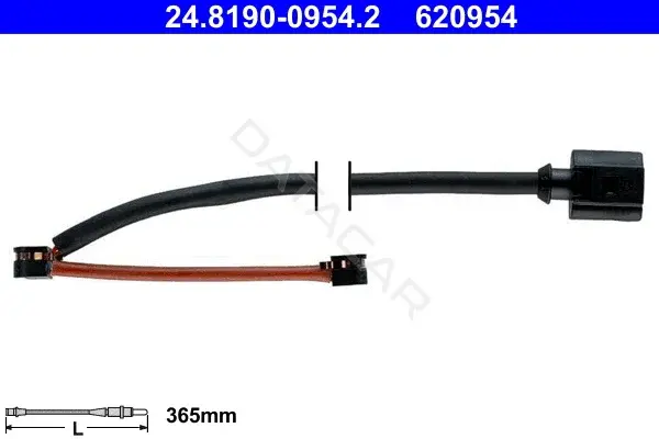 Датчик износа тормозных колодок ATE 24.8190-0954.2