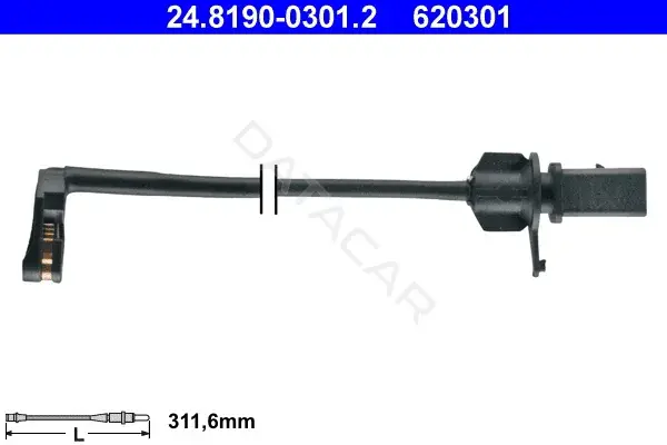 Датчик износа тормозных колодок ATE 24.8190-0301.2