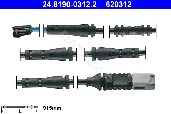 Датчик износа тормозных колодок ATE 24.8190-0312.2