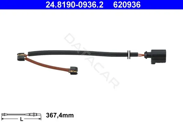 Датчик износа тормозных колодок ATE 24.8190-0936.2
