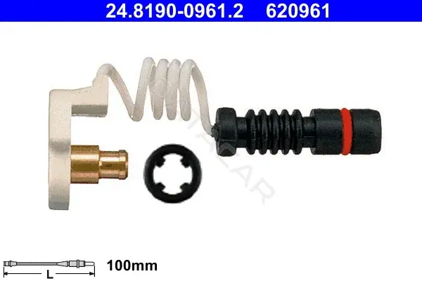 Датчик износа тормозных колодок ATE 24.8190-0961.2