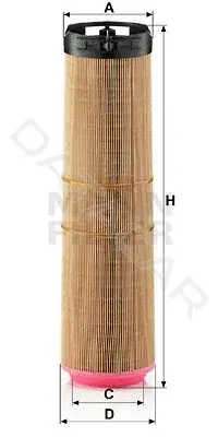 Воздушный фильтр MANN C12178