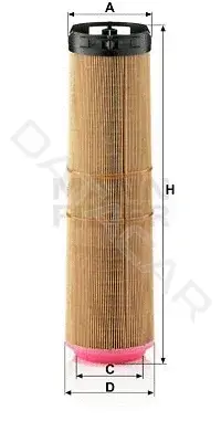 Воздушный фильтр MANN C12178/1
