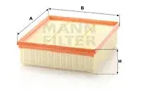 Воздушный фильтр MANN C25122