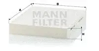 Фильтр салонный MANN CU2442
