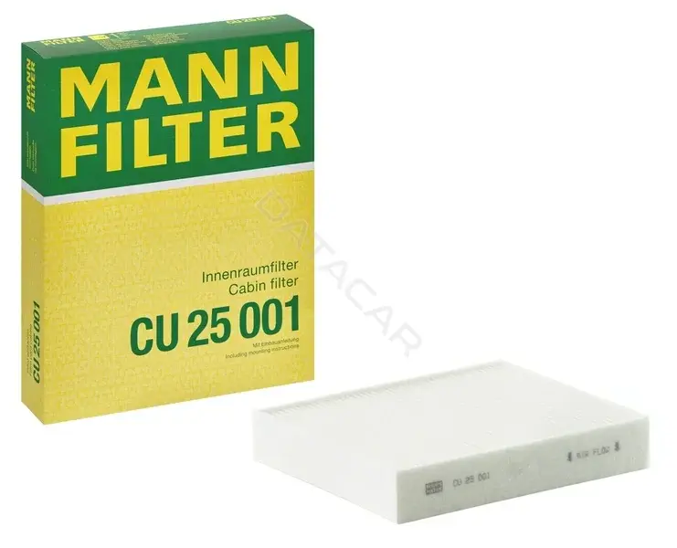 Фильтр салонный MANN CU25001