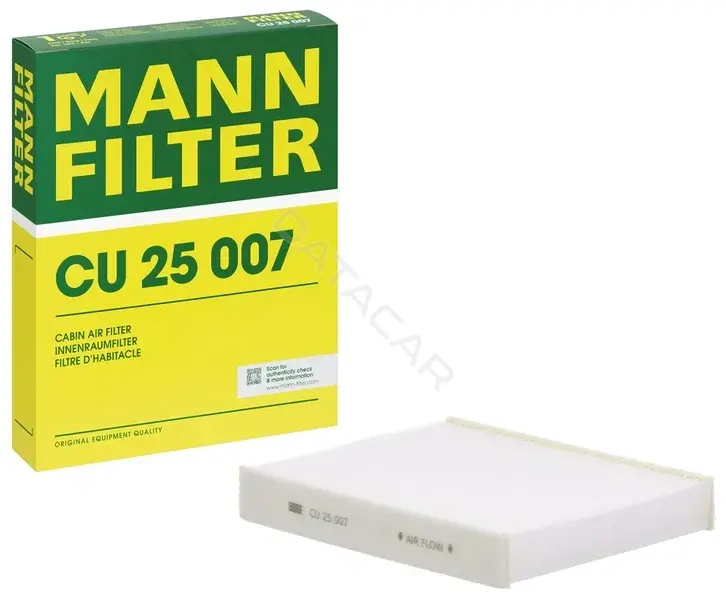Фильтр салонный MANN CU25007