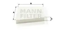 Фильтр салонный MANN CU3461