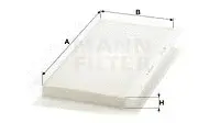 Фильтр салонный MANN CU5366