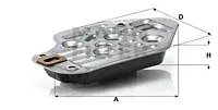 Фильтр масляный акпп MANN H2426KIT
