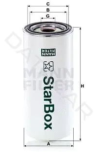 Фильтр воздушный компрессора MANN LB13145/21
