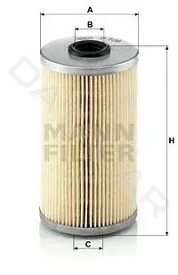 Топливный фильтр MANN P726x