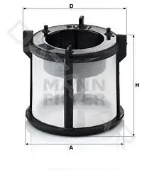 Топливный фильтр MANN PU51z