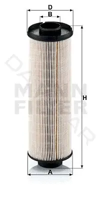 Топливный фильтр MANN PU855x