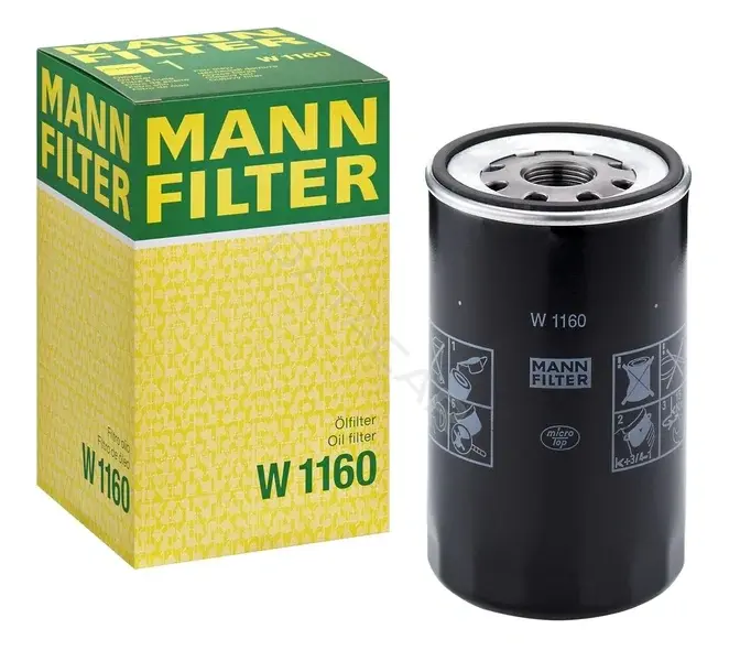 Масляный фильтр MANN W1160