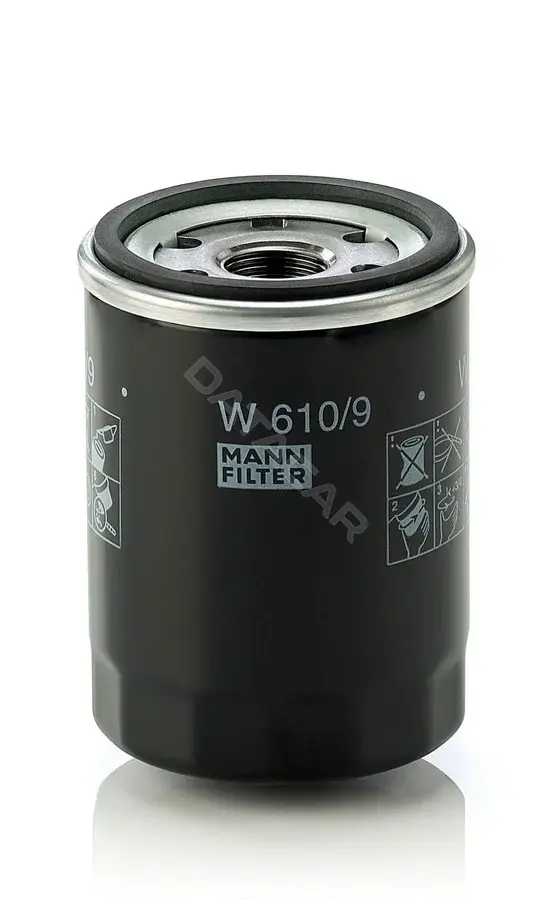 Масляный фильтр MANN W610/9