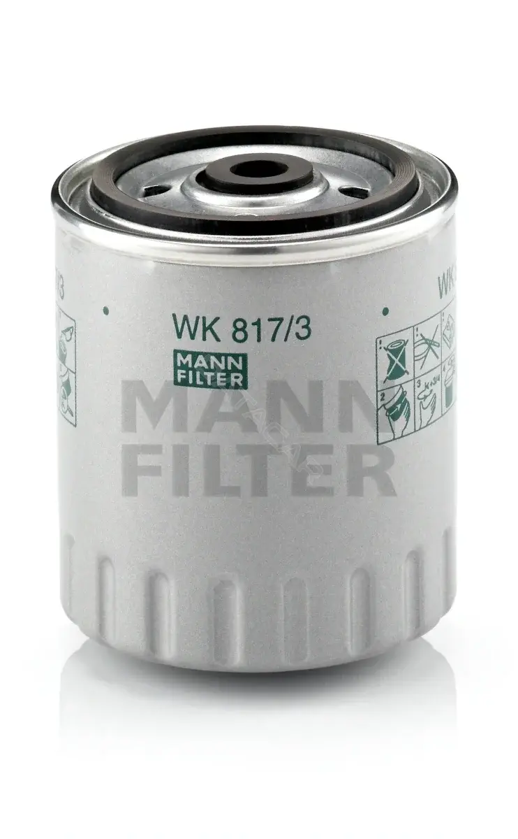 Топливный фильтр MANN WK817/3x
