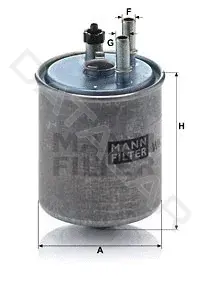 Топливный фильтр MANN WK918/2x