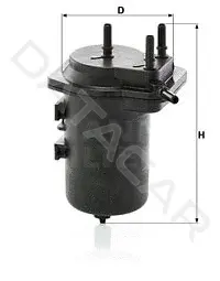 Топливный фильтр MANN WK939/6