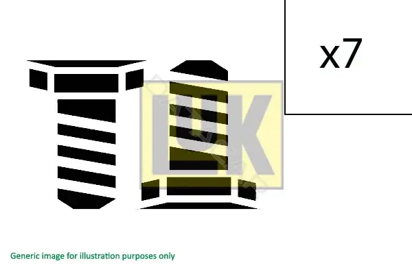 Болты маховика LUK 411023810