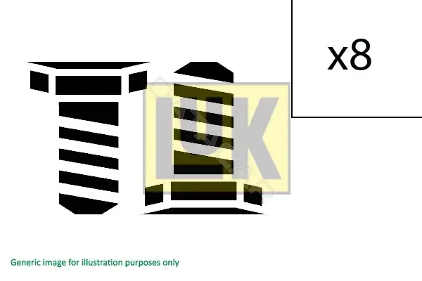 Болты маховика LUK 411013211