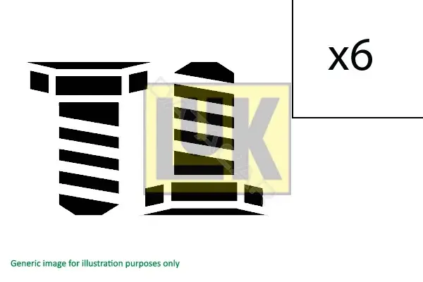 Болты маховика LUK 411000710