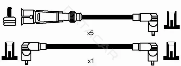 Высоковольтные провода NGK 0516