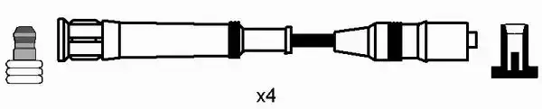 Высоковольтные провода NGK 0551
