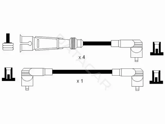 Высоковольтные провода NGK 0947