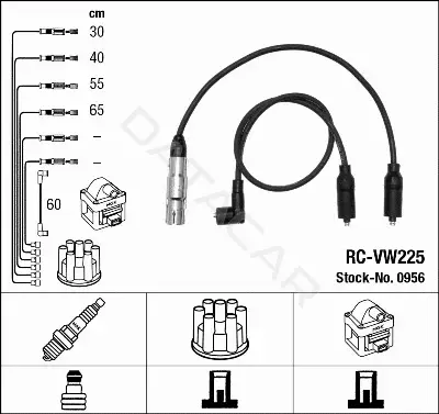 Высоковольтные провода NGK 0956