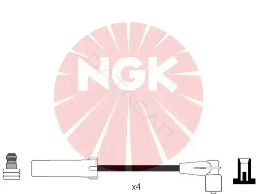 Высоковольтные провода NGK 4054